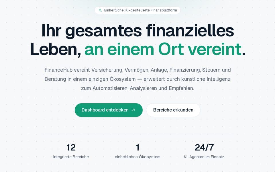 Vorschau von Finance Hub