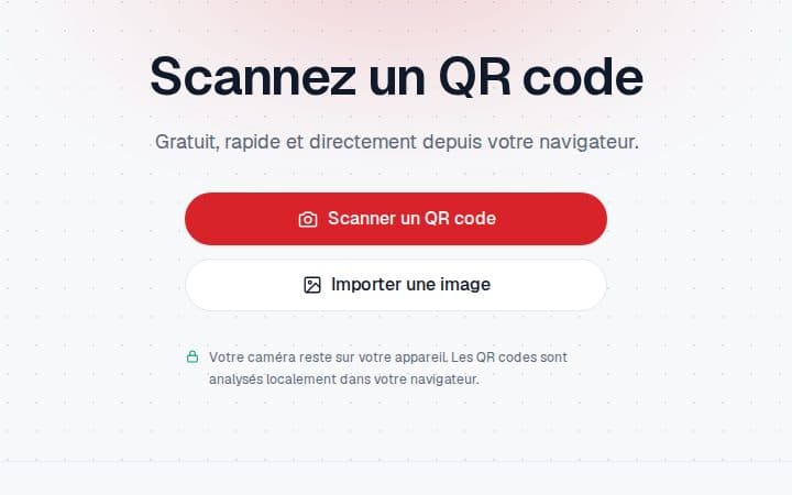 Aperçu de QR