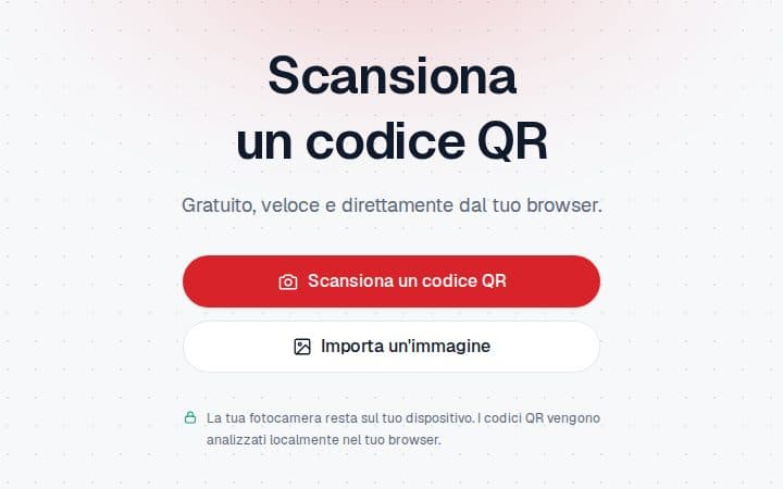 Anteprima di QR